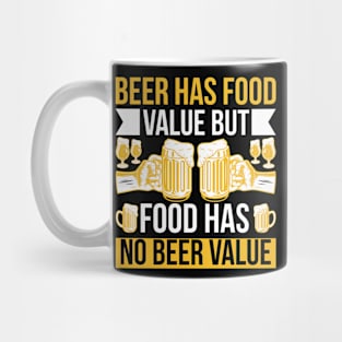 Beer Now There's A Temporary Solution T Shirt For Women Men Mug